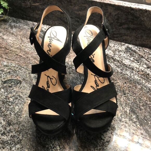 American Rag Shoes - American Rag black sandals